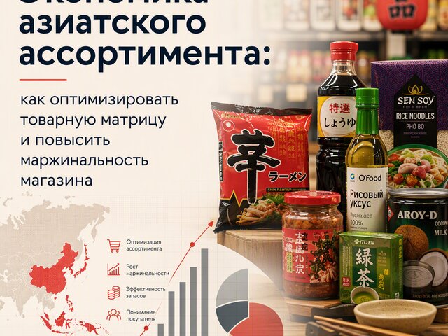 Экономика азиатского ассортимента: как оптимизировать товарную матрицу и повысить маржинальность магазина