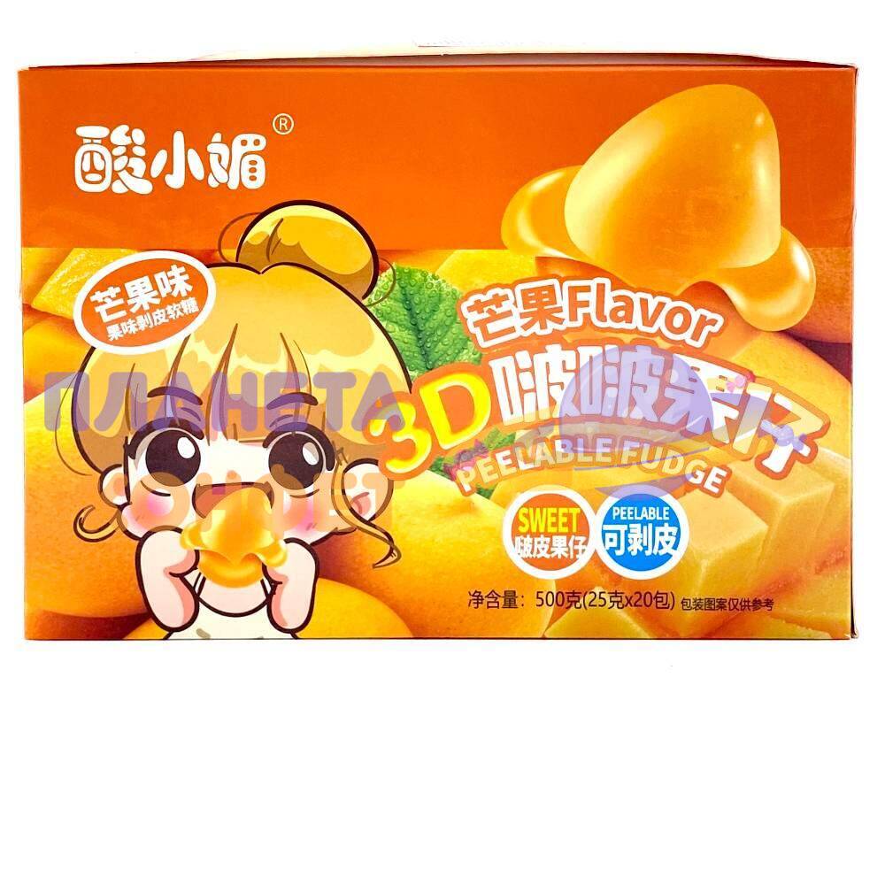 Желе, зефир и мармелад из Азии: Мармелад 3D Peelable Fudge со вкусом Манго