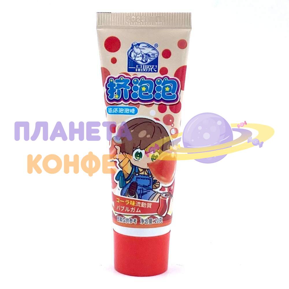 Жевательные резинки из Азии: Жидкая жевательная резинка со вкусом колы
