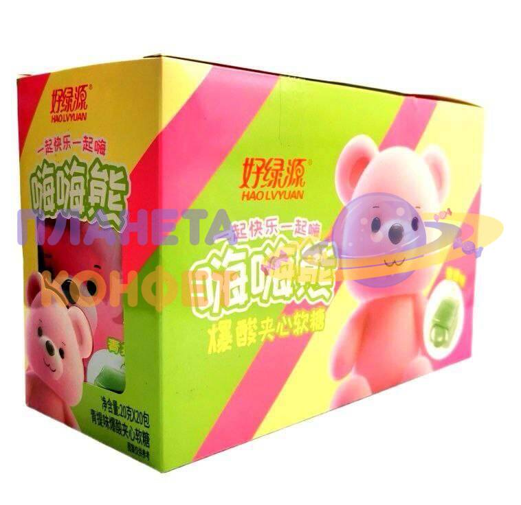 Желе, зефир и мармелад из Азии: Мармелад "Тедди" с жидкой начинкой ...