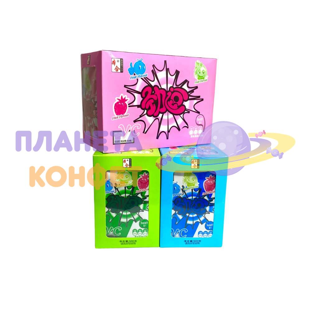 Конфеты кислые из Китая: Конфеты кислые "Fruit Flavour" ассорти